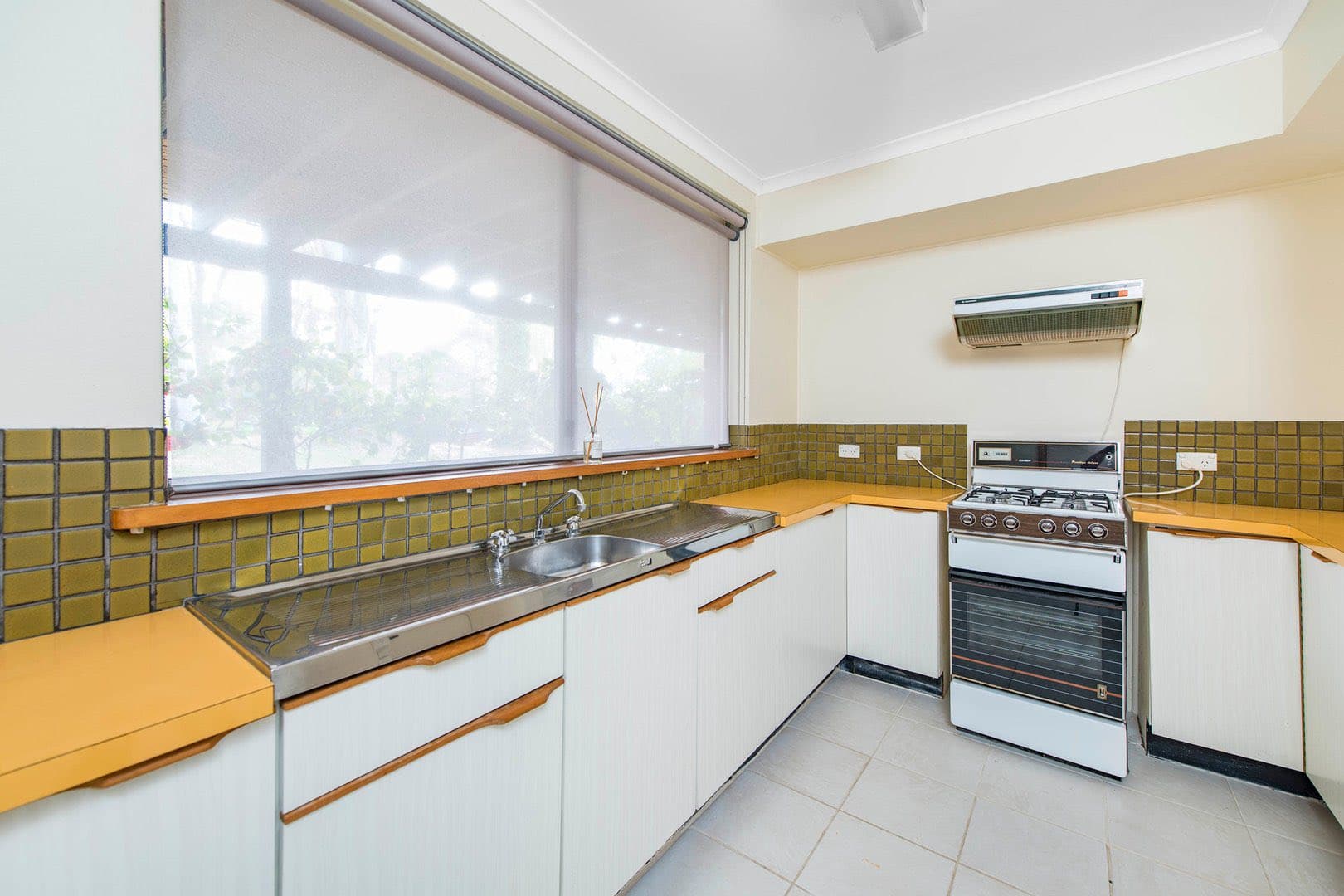 Kitchen, Bathroom & Laundry.